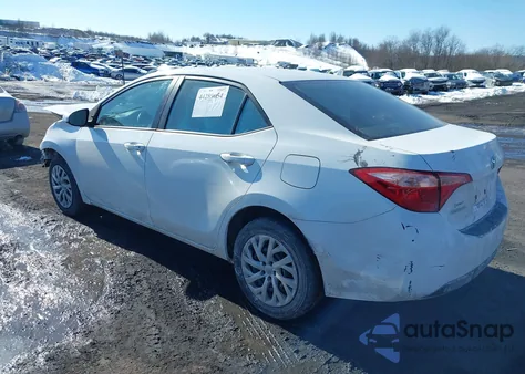 2018 Toyota Corolla Le from USA, damaged, VIN 2T1BURHE5JC978499